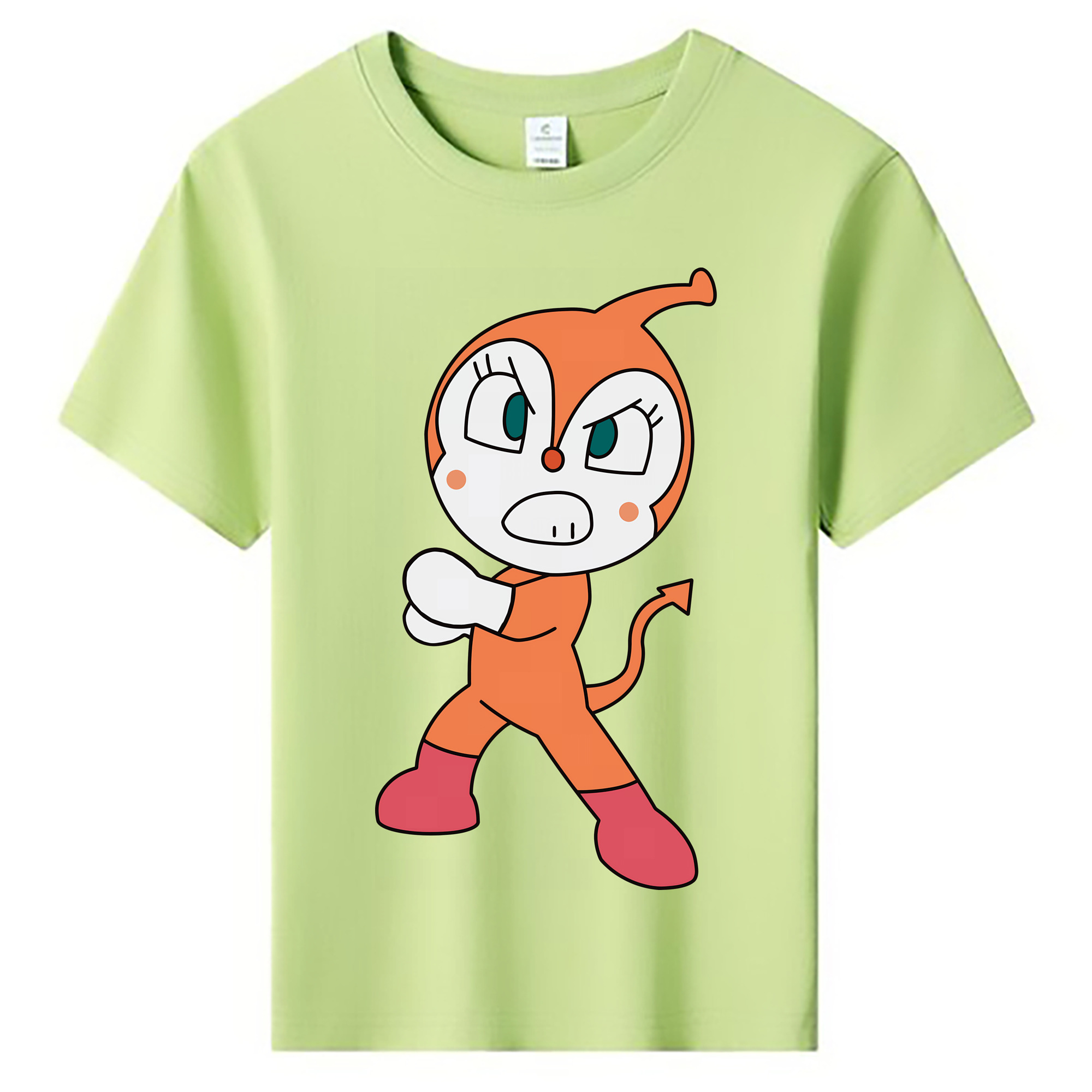 （画像用） アンパンマン Anpanman 綿100％キッズTシャツ（フロントプリント）